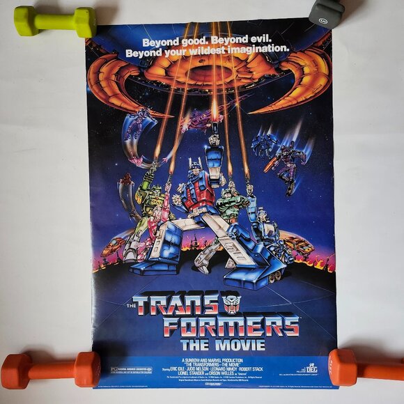 TRANSFORMERS THE MOVIE Poster Hasbro 2001 Y2k Movie Poster - Picture 1 of 4